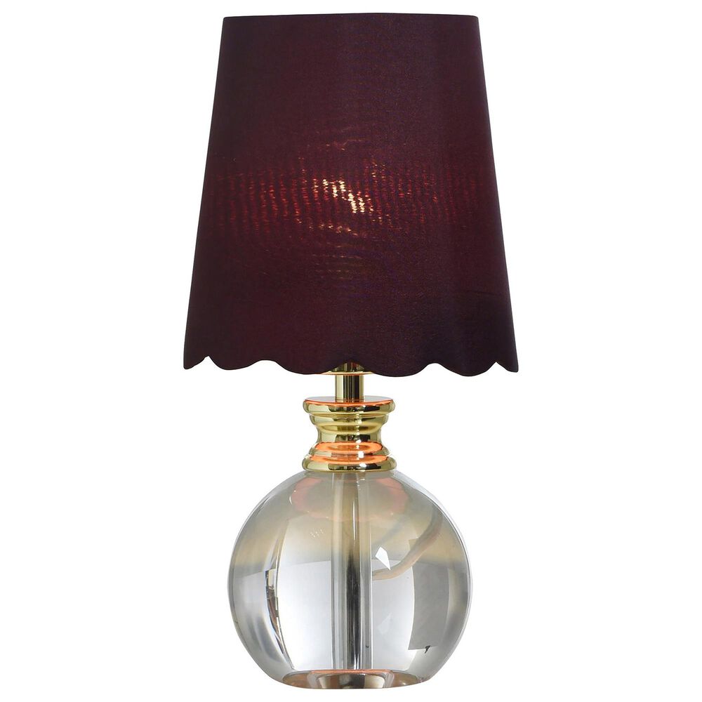 Flair Industries Beatrice Accent Lamp in Crystal, , large