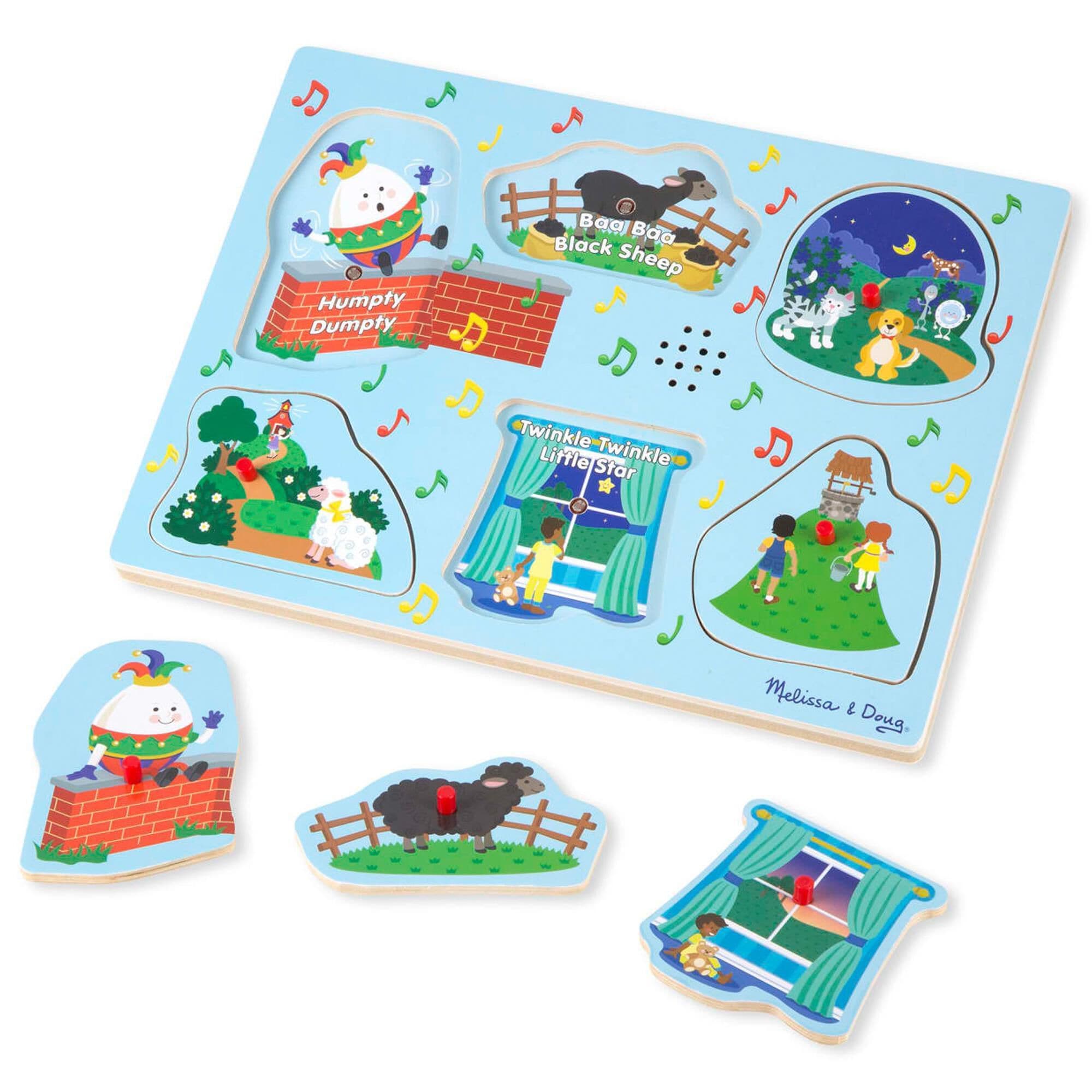 Melissa and doug noisy puzzles new arrivals