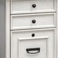 Wycliff Bay Hartford Credenza in White and Gray, , large