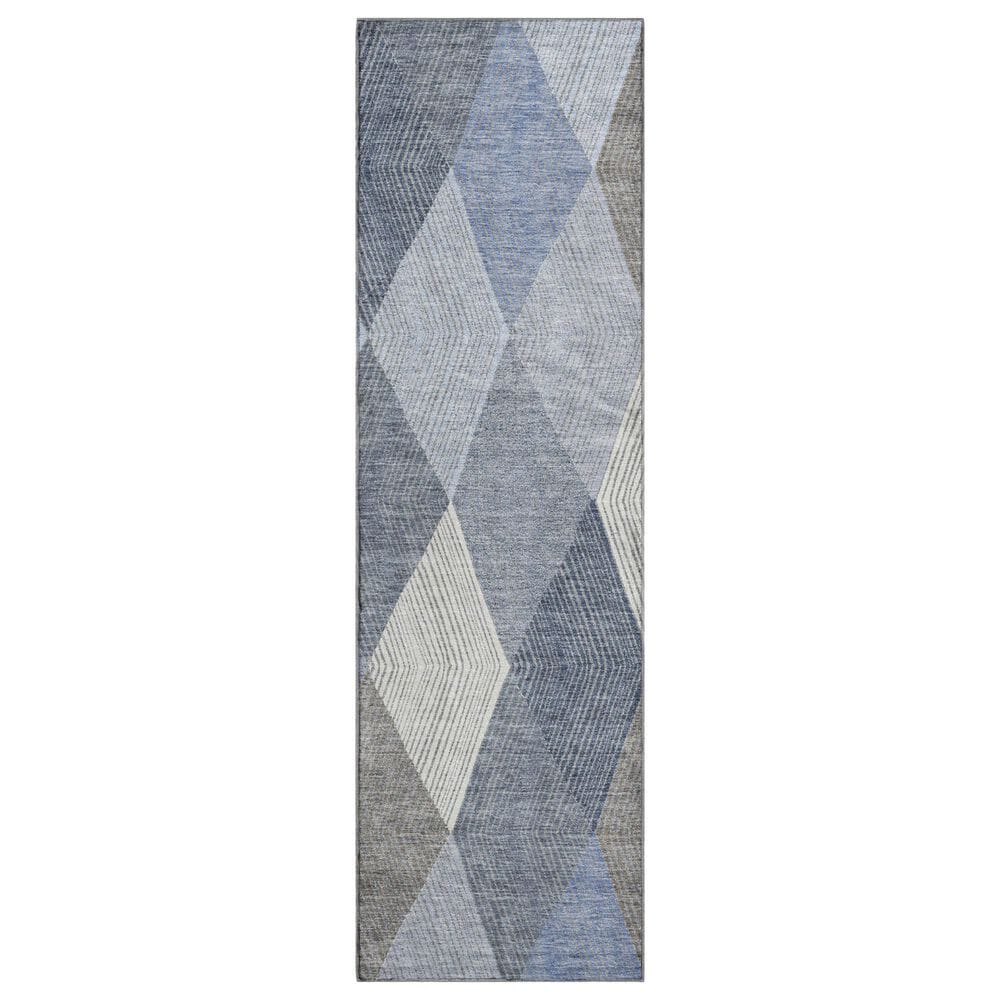 Dalyn Rug Company The Reserve TR11 Denim 2"3" x 7"6" Indoor/Outdoor Runner, , large