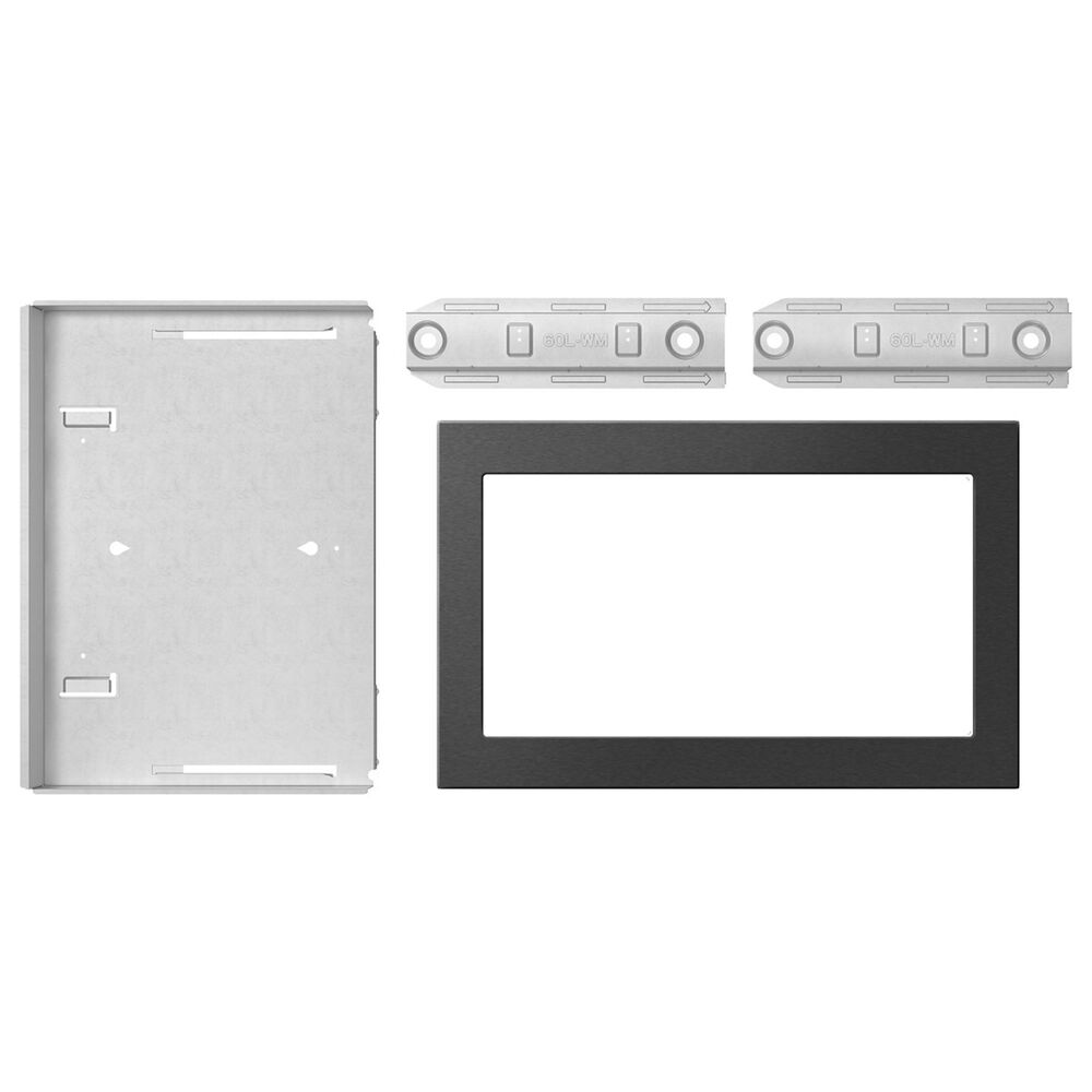 Whirlpool 30&quot; Trim Kit for 2.2 Cu. Ft. Microwave in Black Stainless Steel, , large