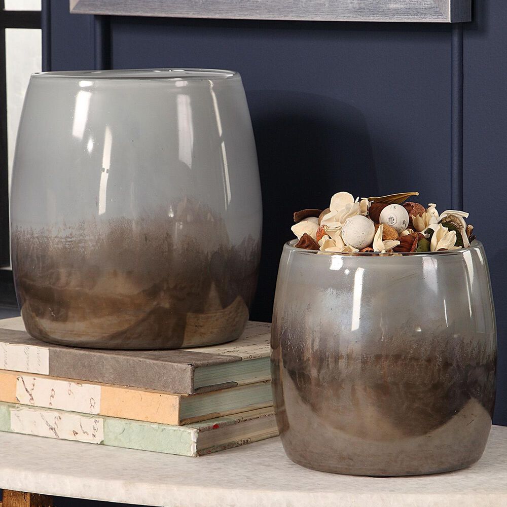 Uttermost Tinley Glass Bowls (Set of 2), , large