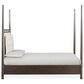 Urban Home Rockport Yin Queen Poster Bed in Yin Brown, , large