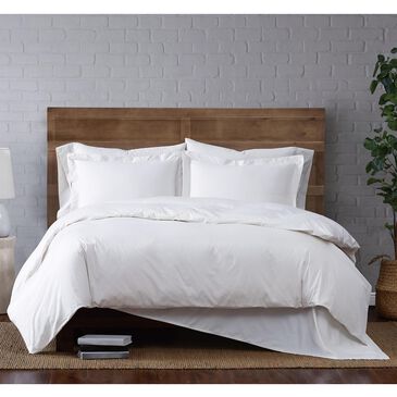 Pem America Brooklyn Loom Classic 3-Piece Full/Queen Duvet Set in White, , large