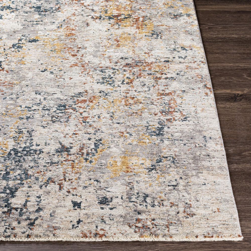 Surya Laila  10&#39; x 14&#39; Light Gray, Beige, White, Navy and Camel Area Rug, , large