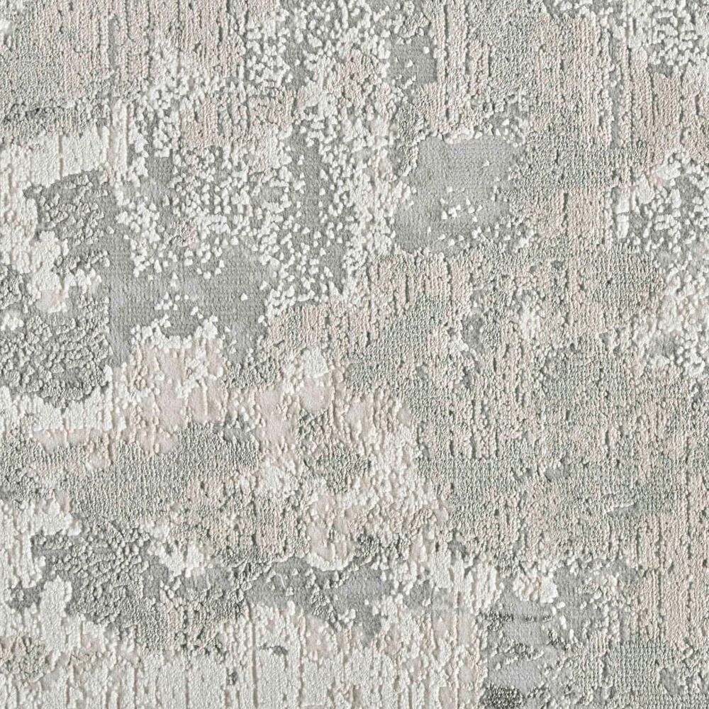 Feizy Prasad 3970F 1&#39;8&quot; x 2&#39;10&quot; Gray Area Rug, , large