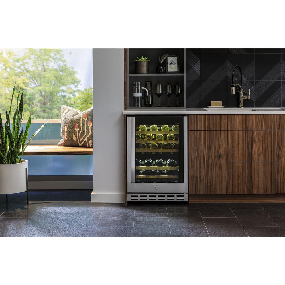 GE Profile 4.8 Cu. Ft. Wine Center Cooler in Stainless Steel, , large