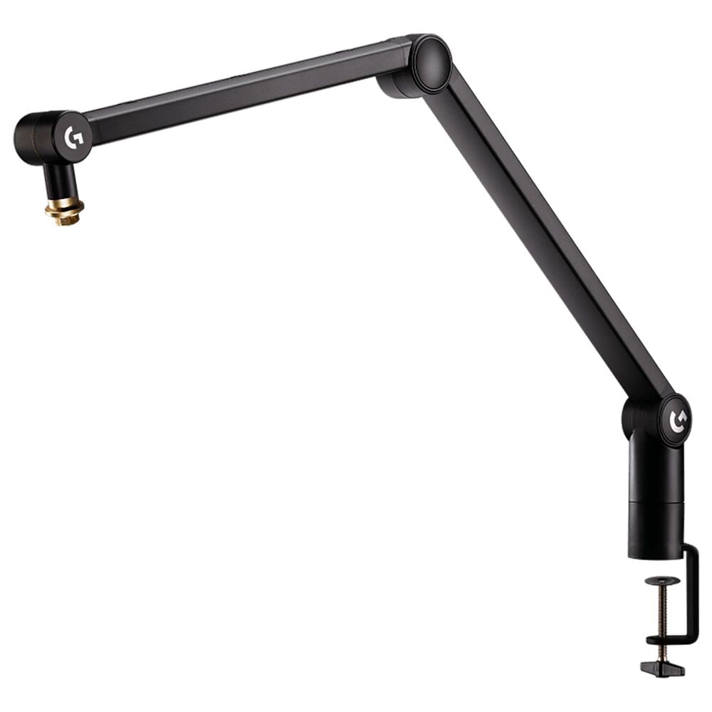Logitech Compass Premium Microphone Boom Arm in Black, , large