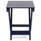 Hearth and Haven Folding Patio Side Table in Navy Blue, , large