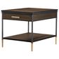Century Furniture Monterey Side Table in Hawthorne Dark and Aged Bronze, , large