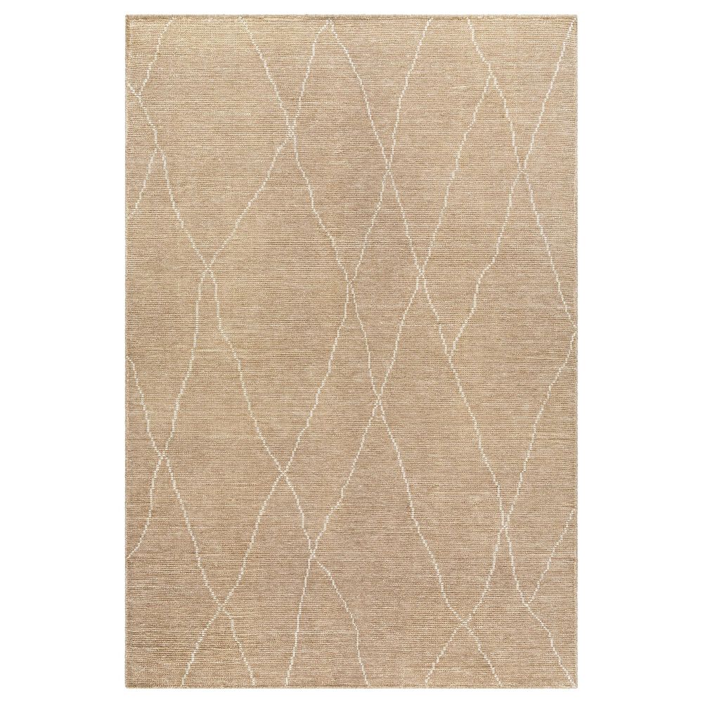 Surya Nalan 2" x 3" Medium Gray and Ivory Area Rug, , large