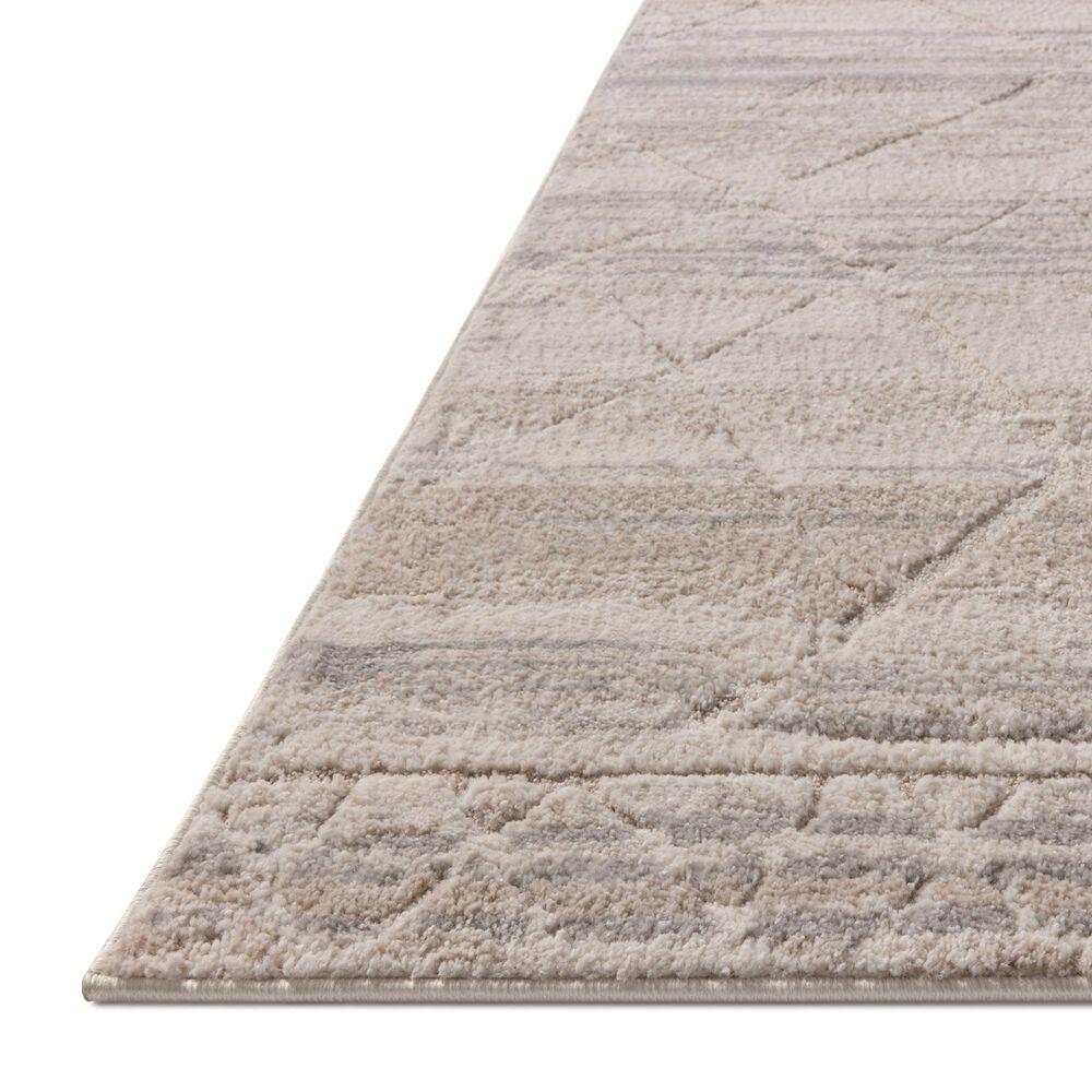 Amber Lewis x Loloi Monty 9&#39;2&quot; x 13&#39; Ivory and Natural Area Rug, , large