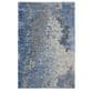Nourison Prismatic PRS17 7"9" x 9"9" Denim Area Rug, , large