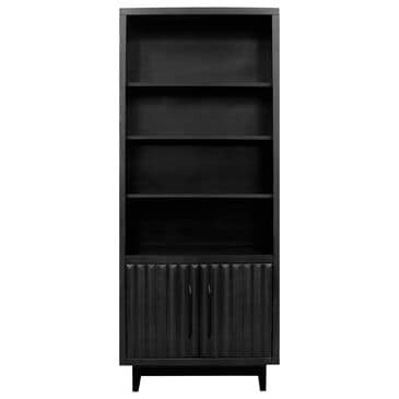 Legends Home Radiance 78" Bookcase in Black, , large