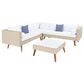 Safavieh Lynwood Patio Sectional in Beige, , large