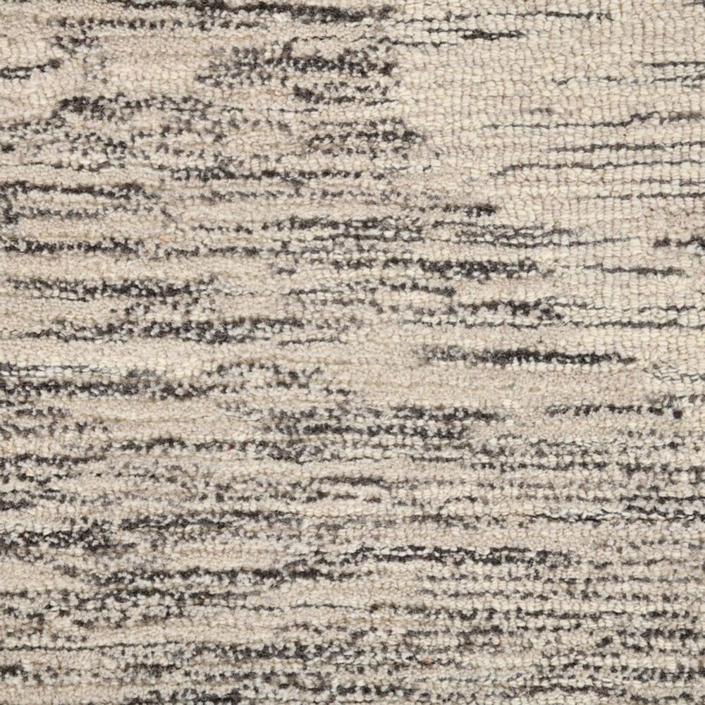 Amer Rugs Mexico Ivory and Charcoal 3'6" x 5'6" Area Rug, , large
