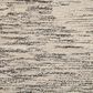 Amer Rugs Mexico Ivory and Charcoal 3"6" x 5"6" Area Rug, , large