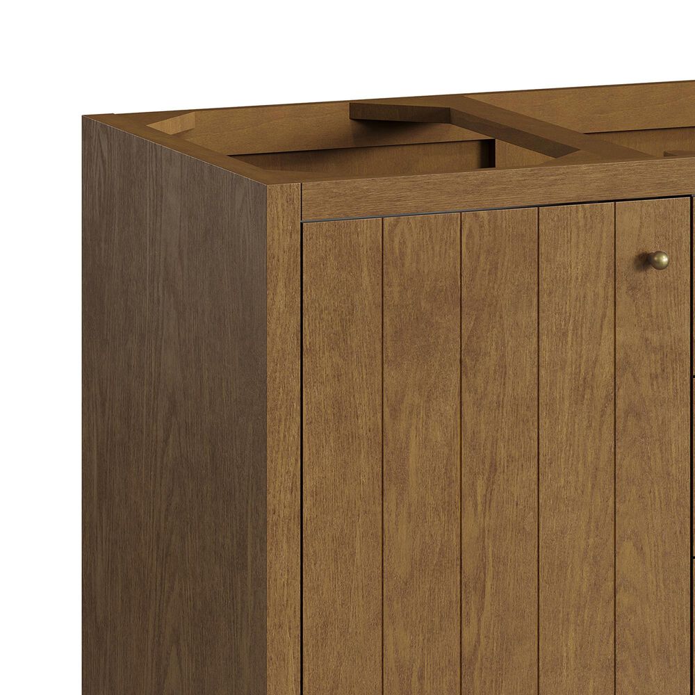 James Martin Hudson 60" Single Bathroom Vanity Cabinet in Honey Oak, , large