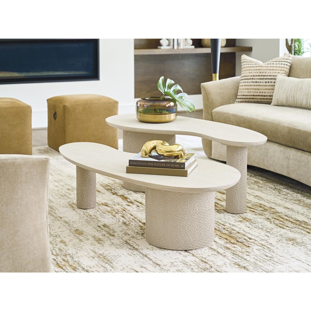 Lexington Home Brands Copa Cabana Linea 15" Cocktail Table in Sea Mist, , large