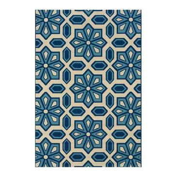 Oriental Weavers Caspian 969W 5"3" x 7"6" Blue Area Rug, , large