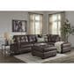 Ashley Barlin Mills Oversized Accent Ottoman in Umber, , large