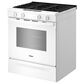 Whirlpool 30" Gas Smart Range in White, , large
