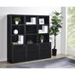 Coaster Westpark 3-Shelf Bookcase with USB and Lockable Drawer in Black, , large