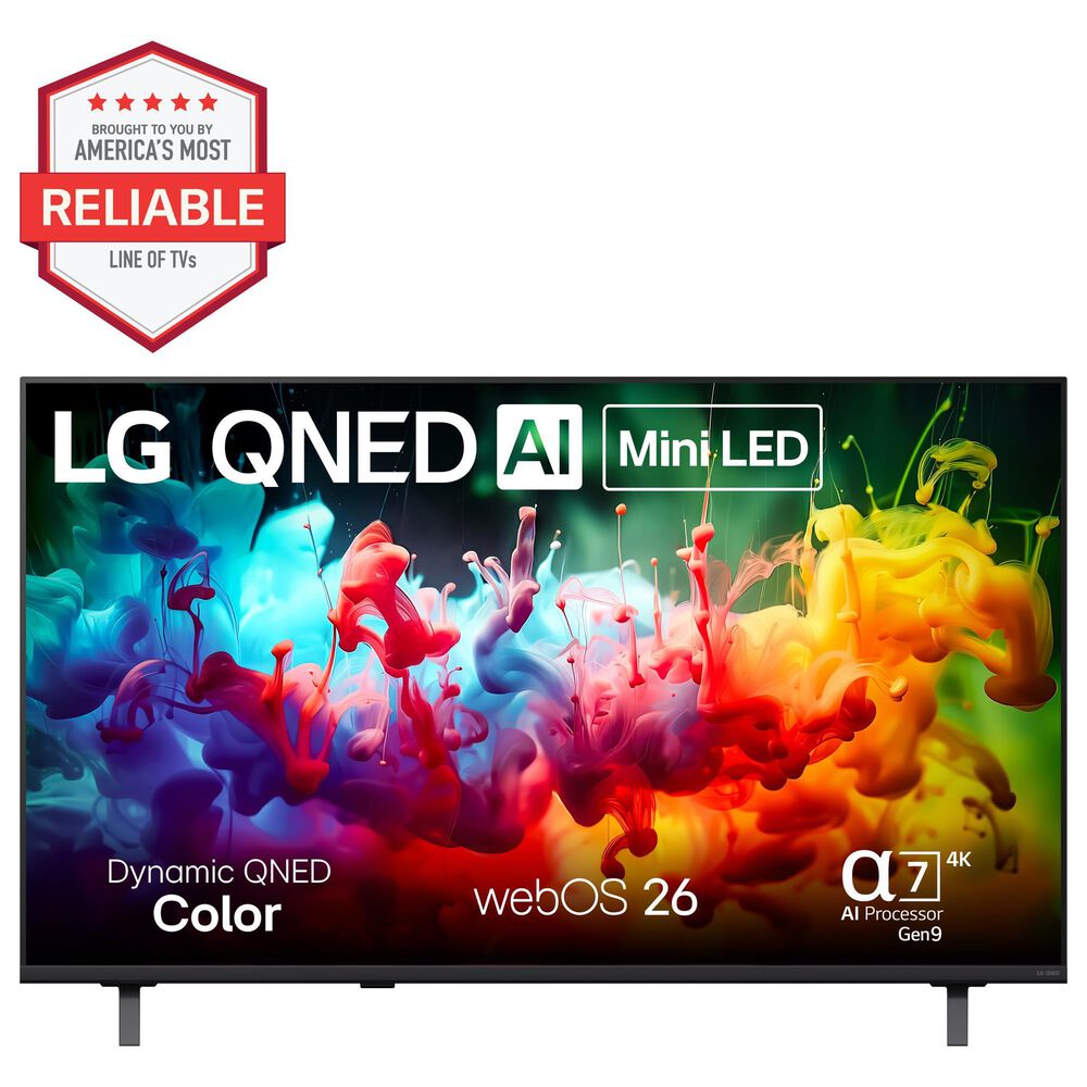 LG 50" Class 75B Series QNED AI Mini LED 4K Ultra HD in Black - Smart TV, , large
