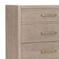 Urban Home Gardenia 6-Drawer Oak Wood Dresser in Chai, , large