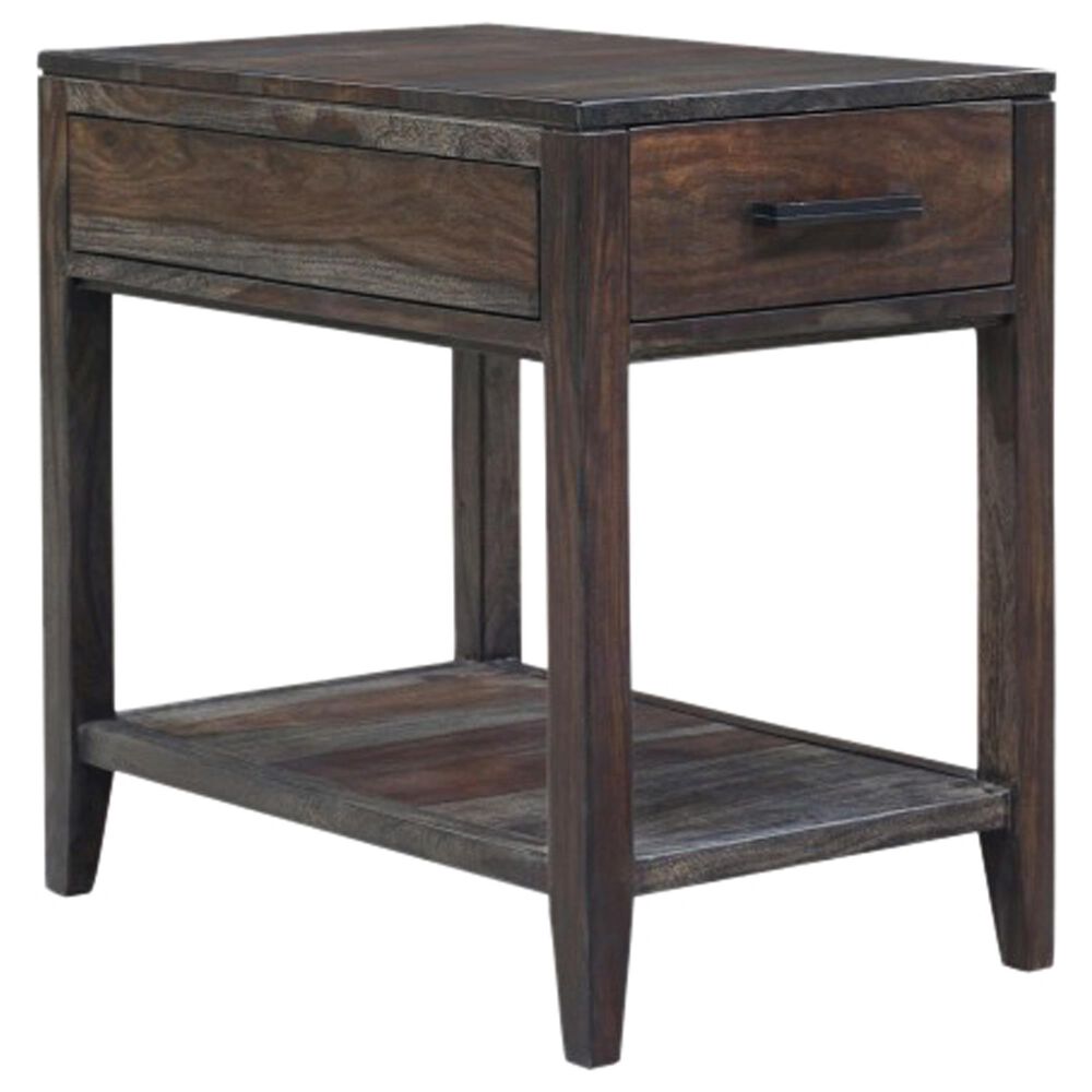 Porter Design Fall River Recliner Table in Black Walnut, , large