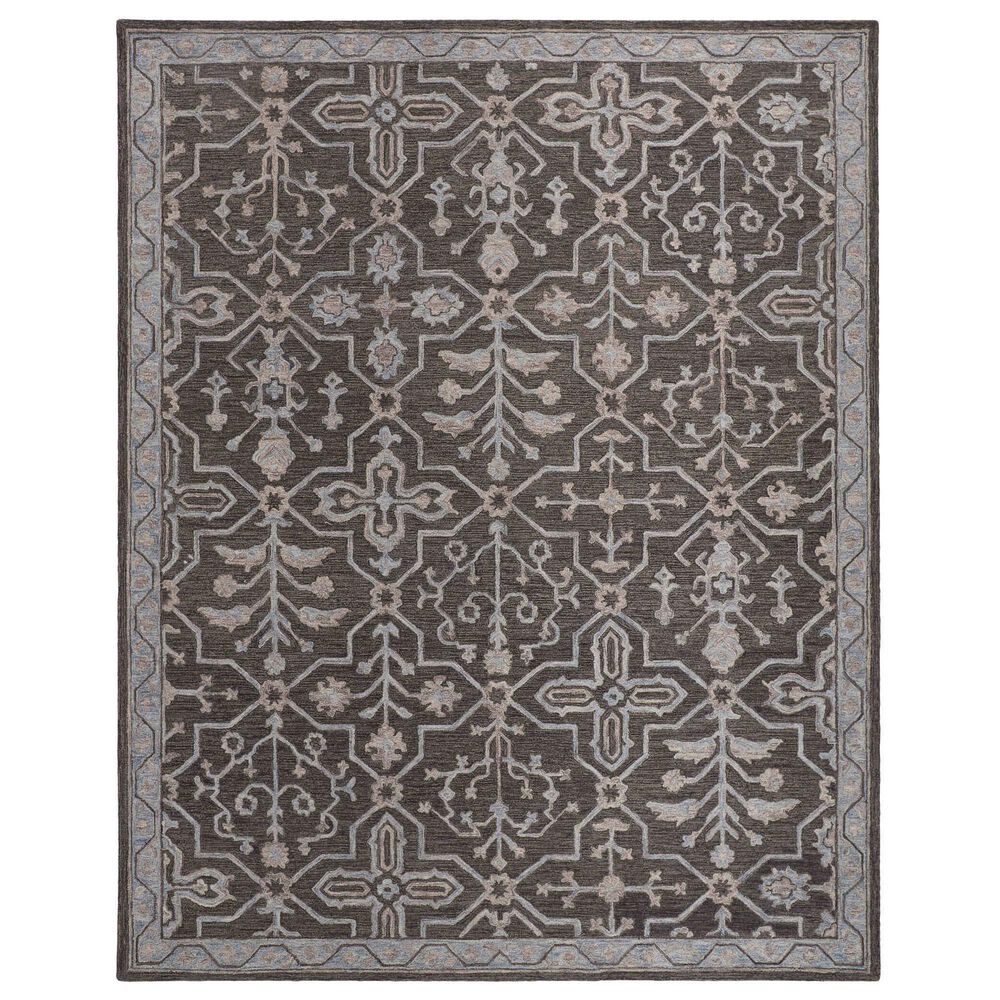 Feizy Fallon 8" x 10" Charcoal Area Rug, , large