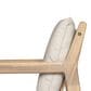 Hearth and Haven Outdoor Club Chair with Tapered Legs in Beige (Set of 2), , large