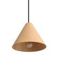 Golden Lighting Conique 1-Light Mini Pendant in Light Walnut, , large