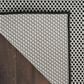 Nourison Courtyard Black and White 5" x 7" Indoor/Outdoor Area Rug, , large