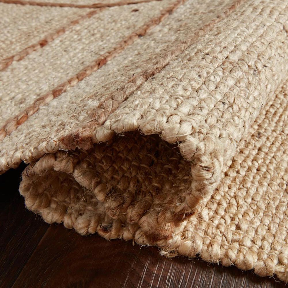 Loloi II Bodhi  BOD-04 2&#39;3&quot; x 3&#39;9&quot; Ivory and Natural Area Rug, , large