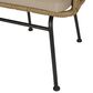 Hearth and Haven Randy Outdoor Arm Chair with Tub-Shaped Structure in Beige (Set of 2), , large