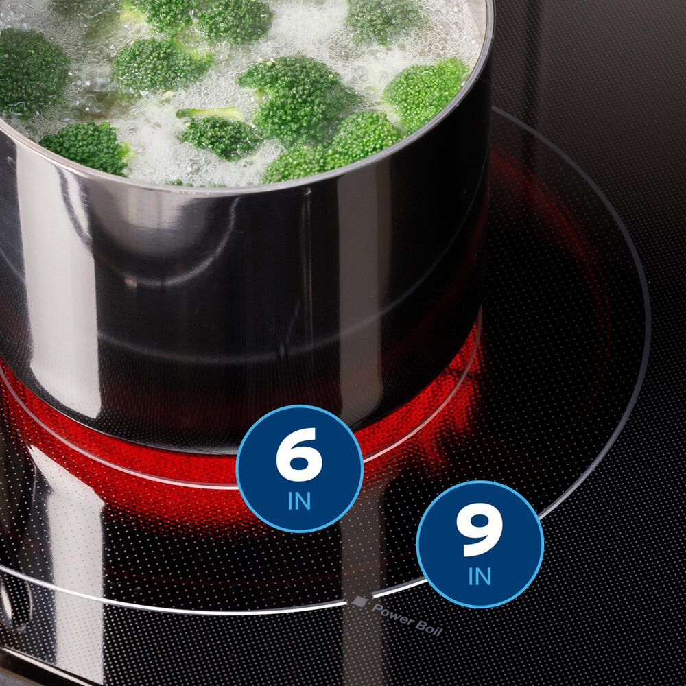 GE Appliances 30" Slide-In Electric Range with Crisp Mode in Black, , large