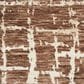 Nourison Luna 9"9" x 13"9" Mocha and Ivory Area Rug, , large