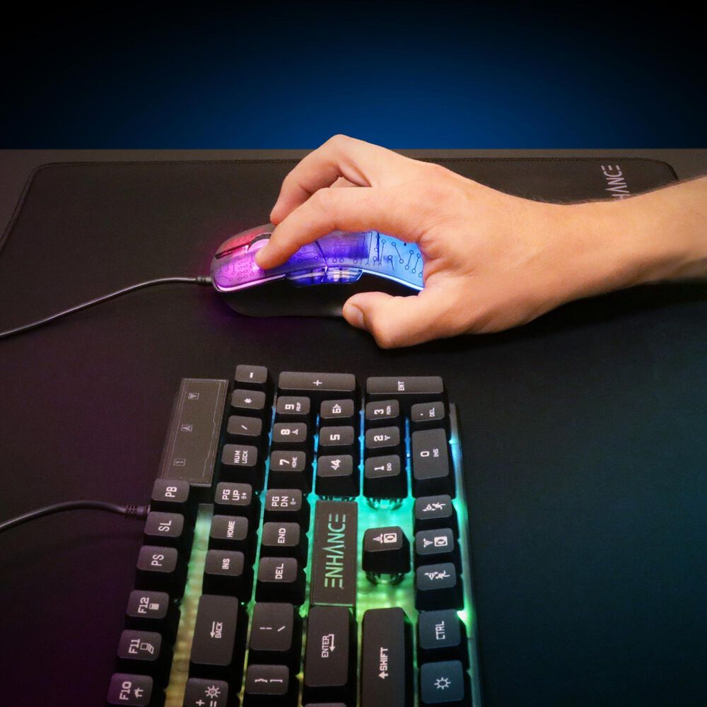 Enhance Voltaic 2 Gaming Mouse in Black, , large