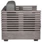 Armen Living Vivid 4-Piece Patio Conversation Set in Eucalyptus/Gray, , large