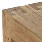 Four Hands Abaso Console Table in Rustic Wormwood Oak, , large
