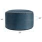 Howard Elliott Qiviut Foot Pouf in Royal, , large