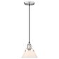 Golden Lighting Orwell 7" Small Pendant with Opal Shade in Pewter, , large