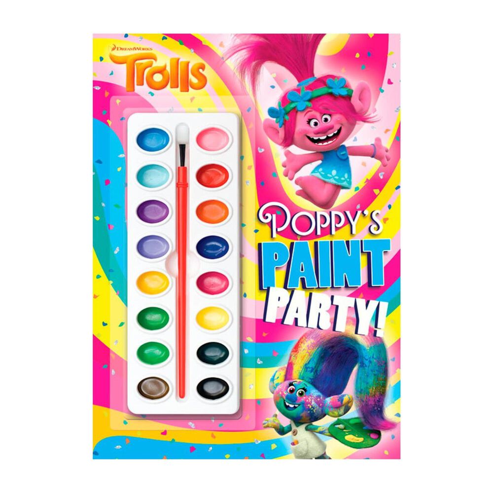 Poppys Paint Party! (DreamWorks Trolls), , large