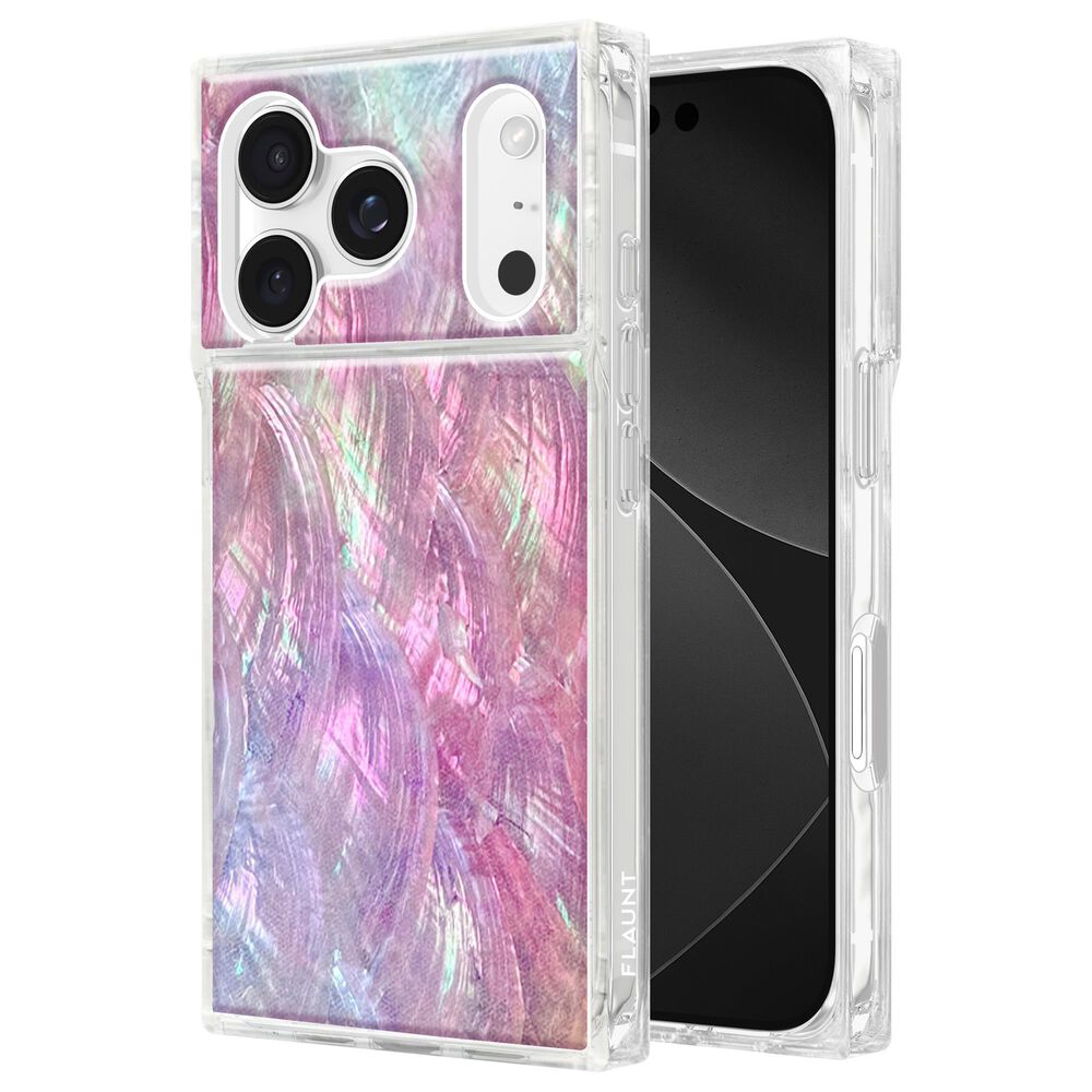Case-Mate Square MagSafe Case for iPhone 17 Pro in Pink Mother Of Pearl, , large