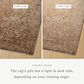 Magnolia Home Junie 5"3" x 7"6" Clay and Natural Area Rug, , large