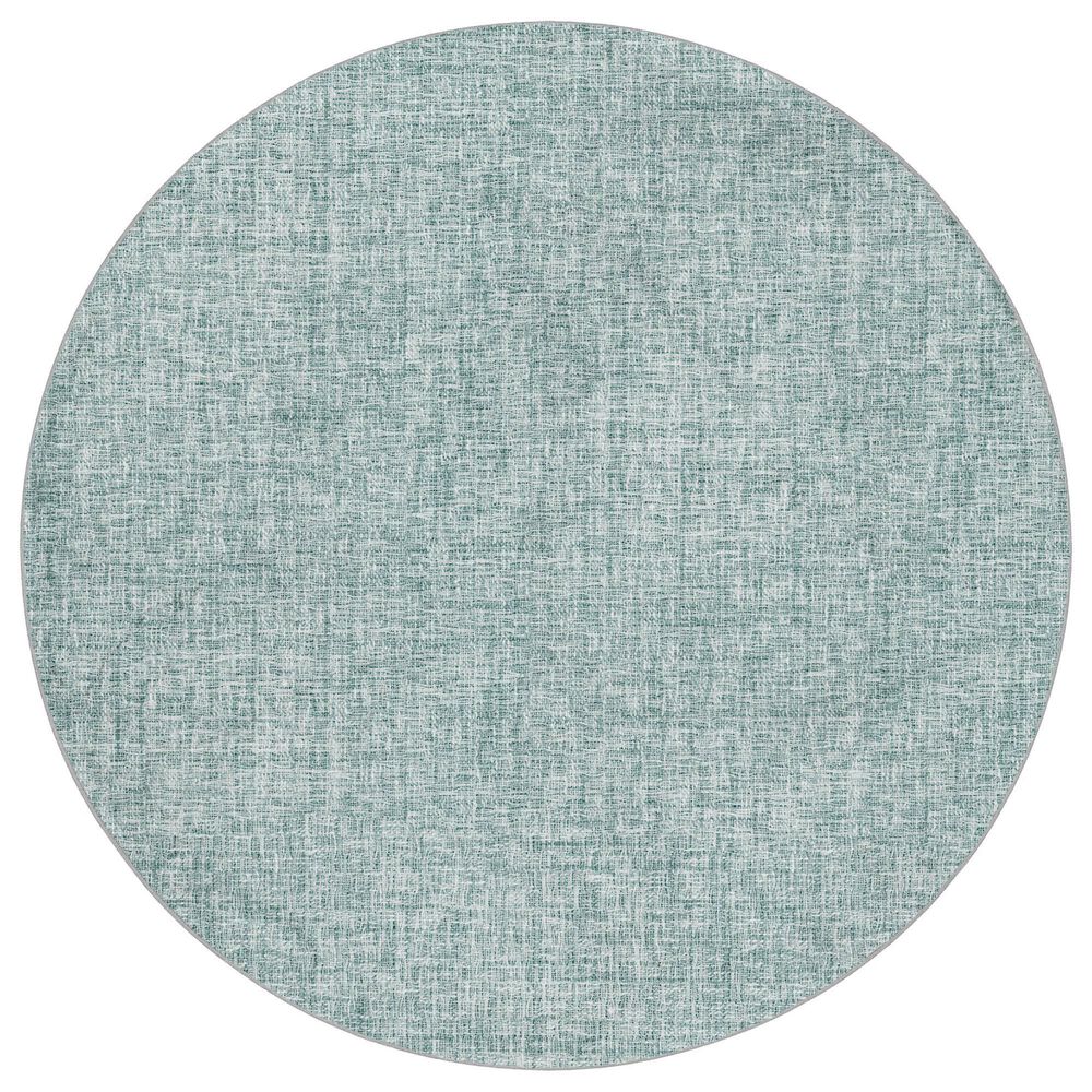 Dalyn Rug Company Voyage VY1 Seafoam 8" Round Area Rug, , large