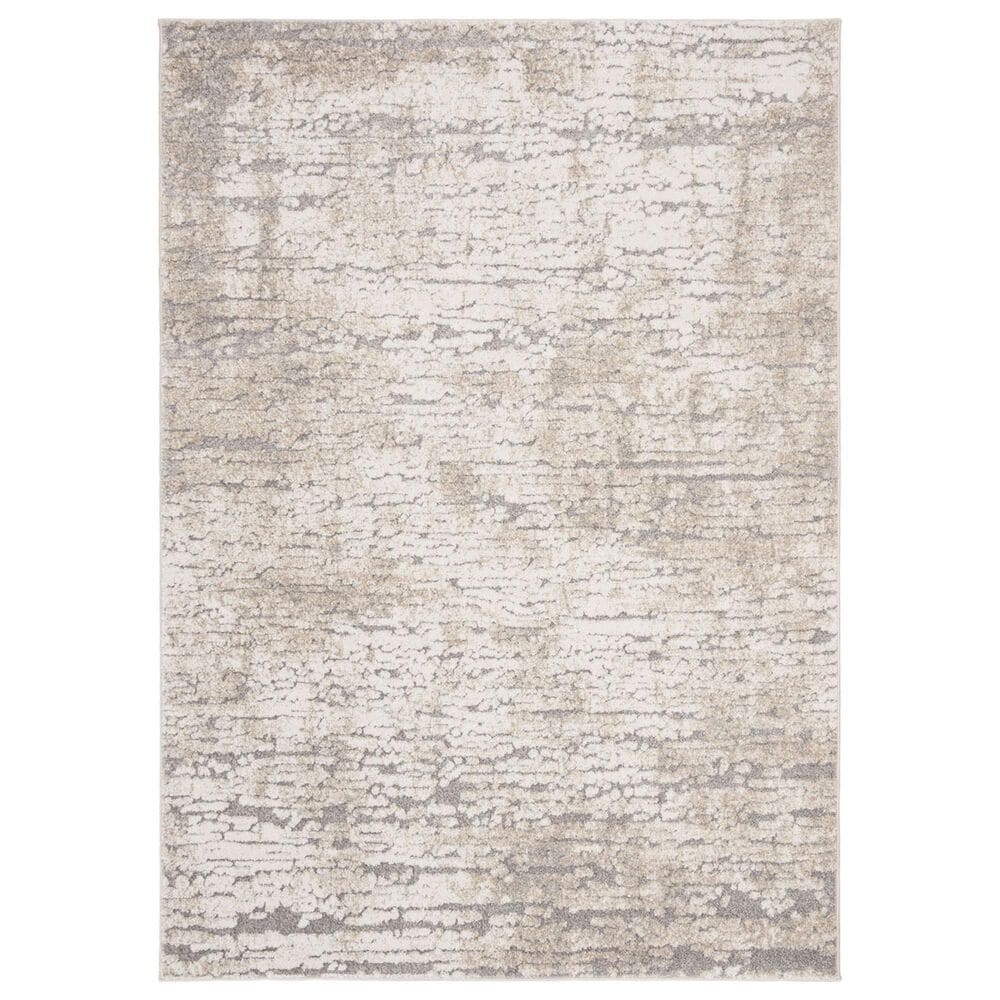 Safavieh Spirit 5'3" x 7'6" Taupe and Ivory Area Rug, , large