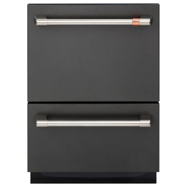 GE Appliances 24" Double Drawer Dishwasher in Matte Black, , large