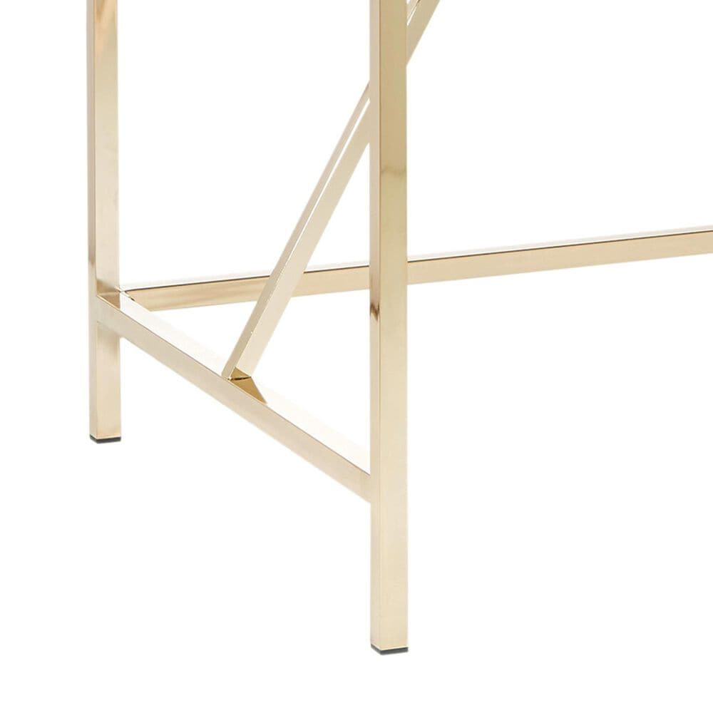 Valor Living Broadway Writing Desk in Black and Gold, , large